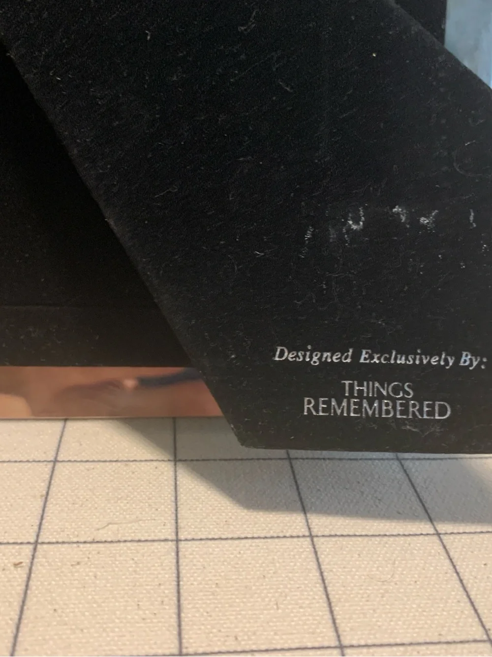 Things Remembered Black Gloss Glass Picture Frames